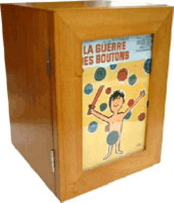CARD FILE BOX FRAME