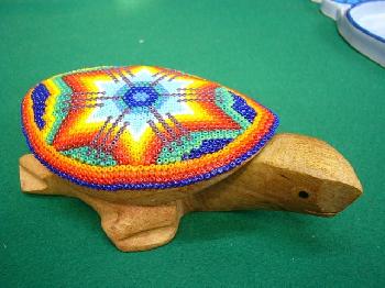 チャキーラのカメ 小物入れ(民芸品)